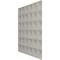 Ekena Millwork 19 5/8in. W x 19 5/8in. H Damon EnduraWall Decorative 3D Wall Panel Covers 2.67 Sq. Ft. WP20X20DACDB - alternate 6